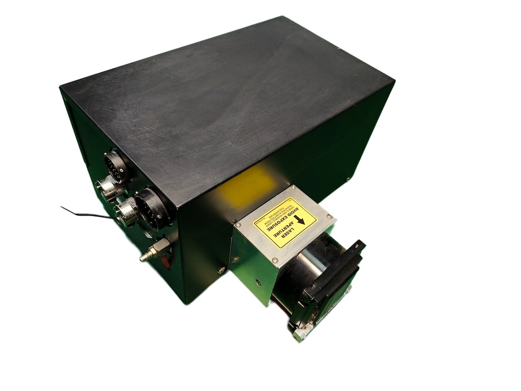 TH2 laser head mechanical assembly